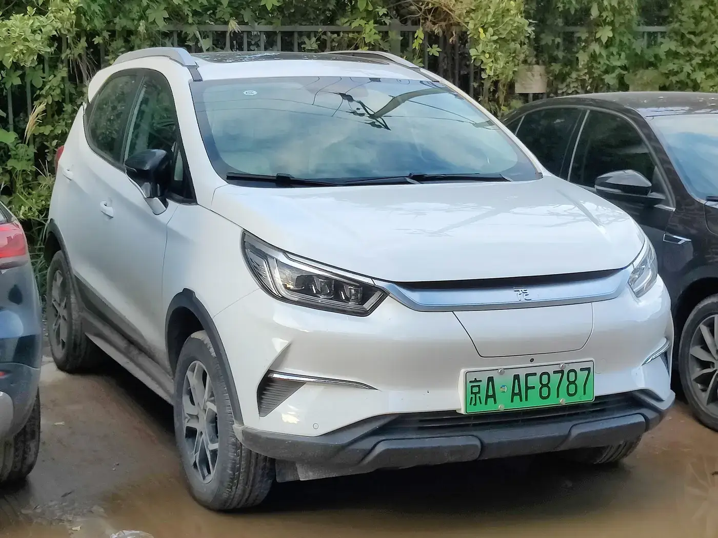 BYD Yuan Pro, auto eléctrico, visto por fuera