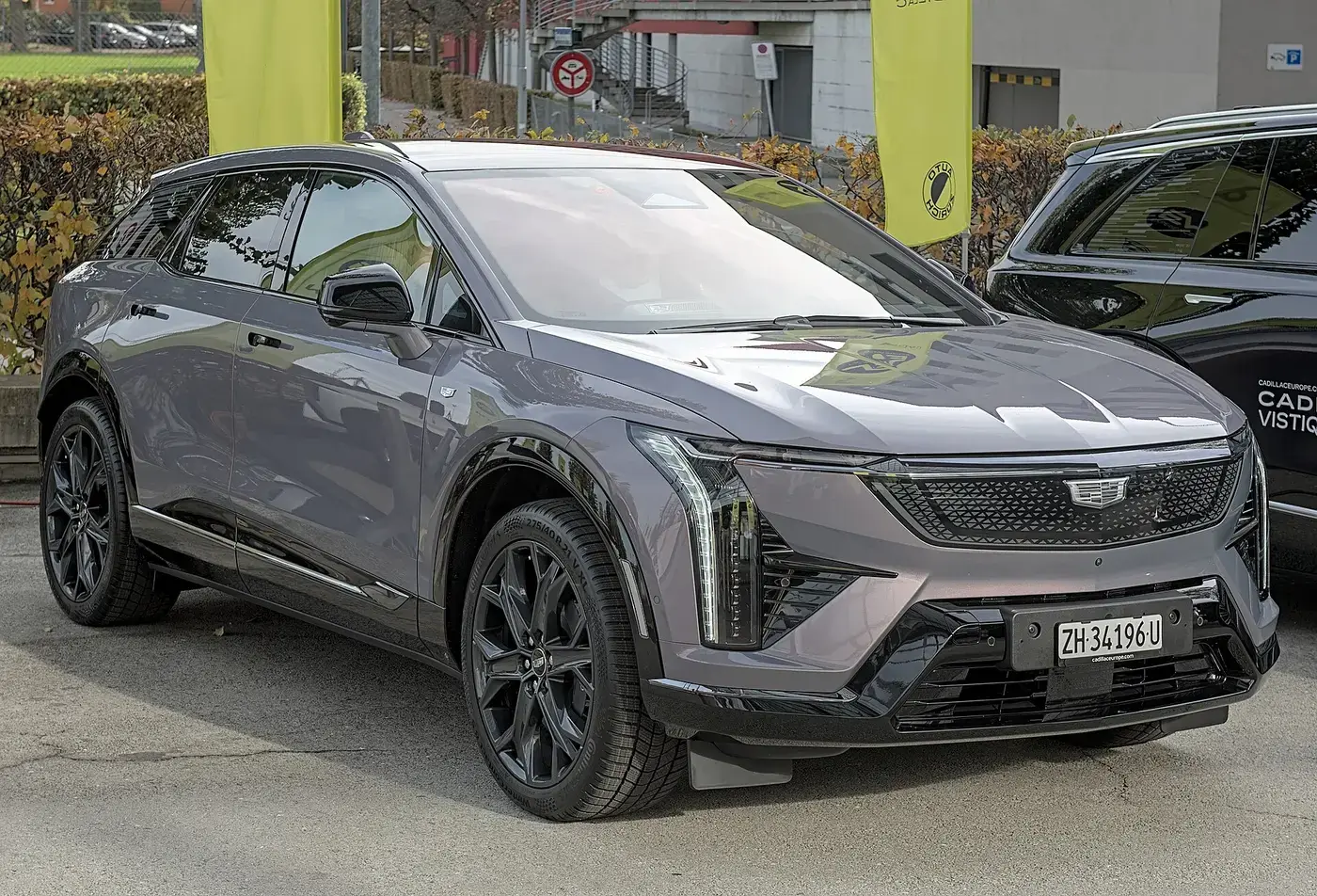 Cadillac Optiq, auto eléctrico, visto por fuera