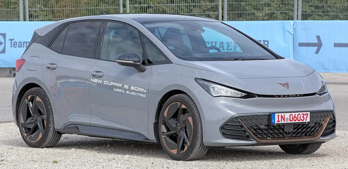 CUPRA Born, coche eléctrico, visto por fuera
