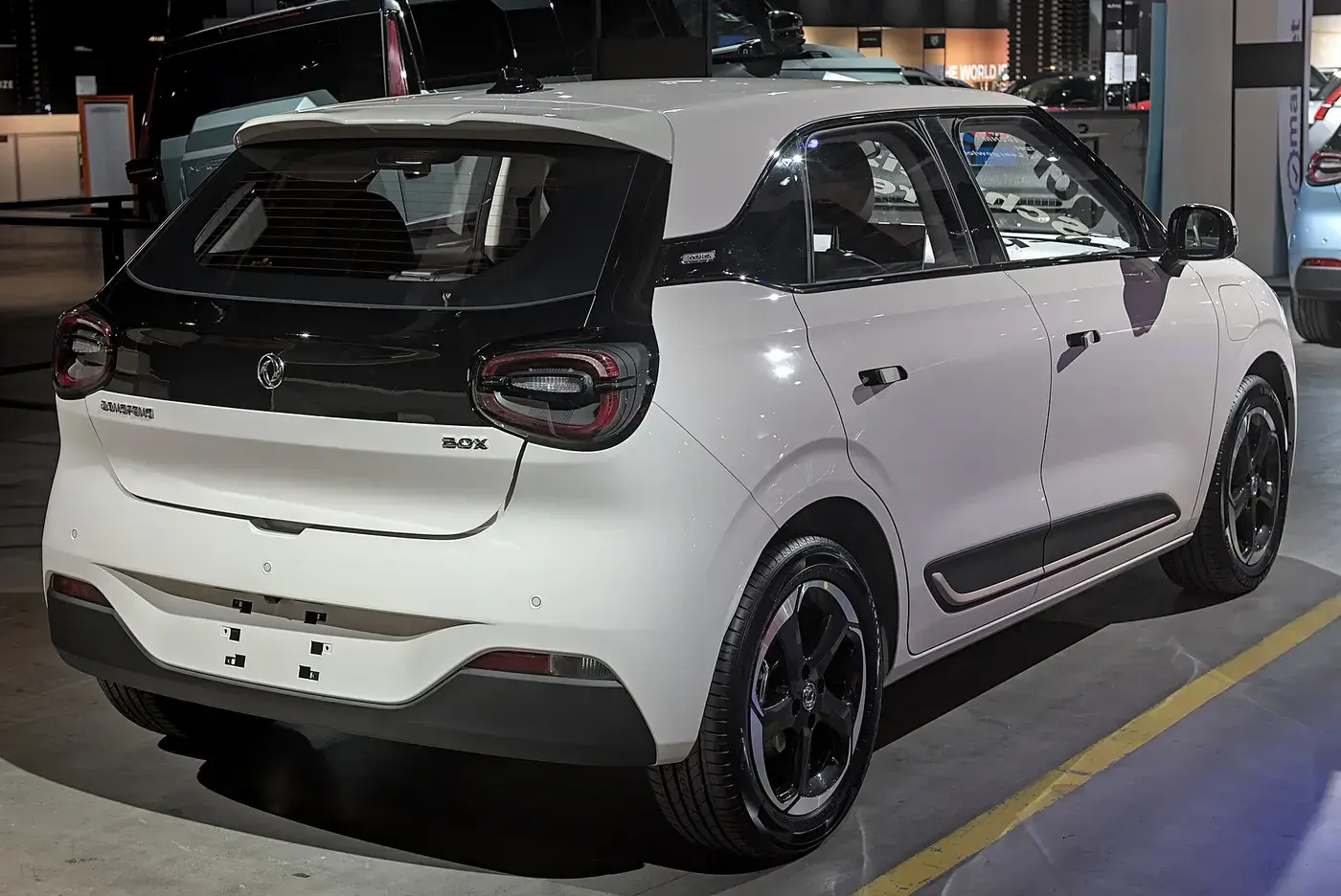 Dongfeng Box, coche eléctrico, visto por fuera