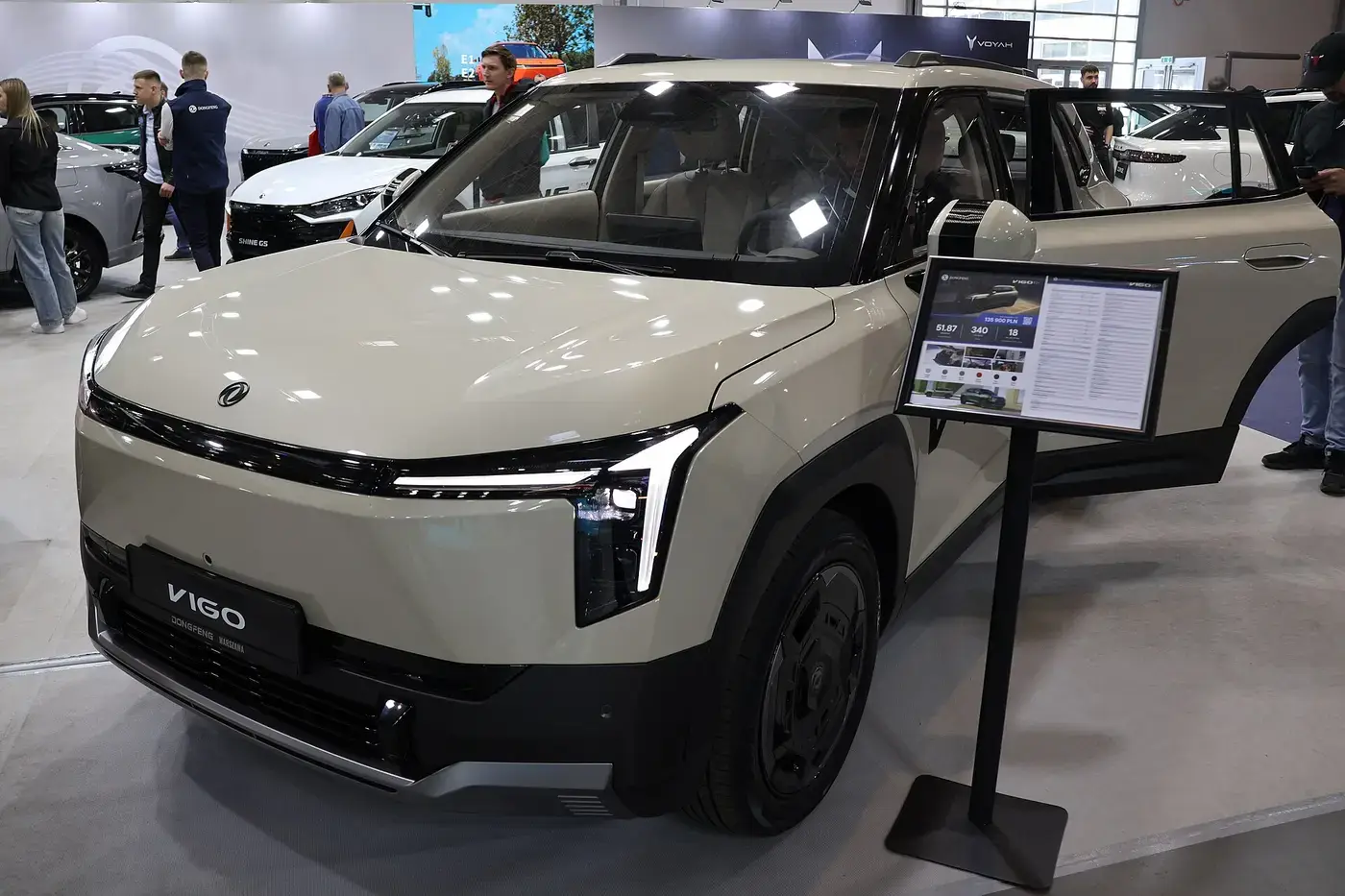 Dongfeng Vigo, coche eléctrico, visto por fuera
