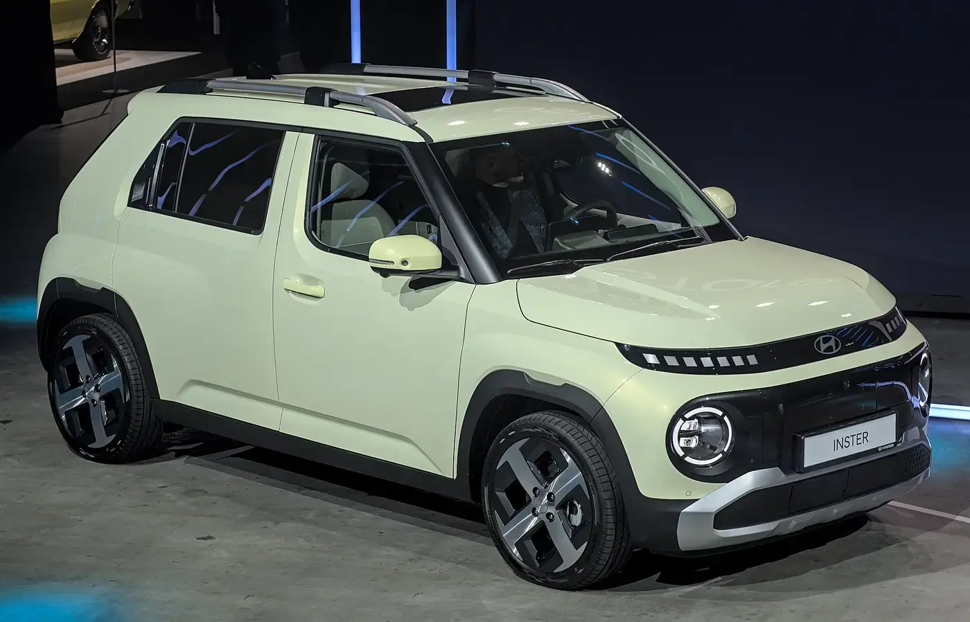Hyundai Inster, coche eléctrico, visto por fuera