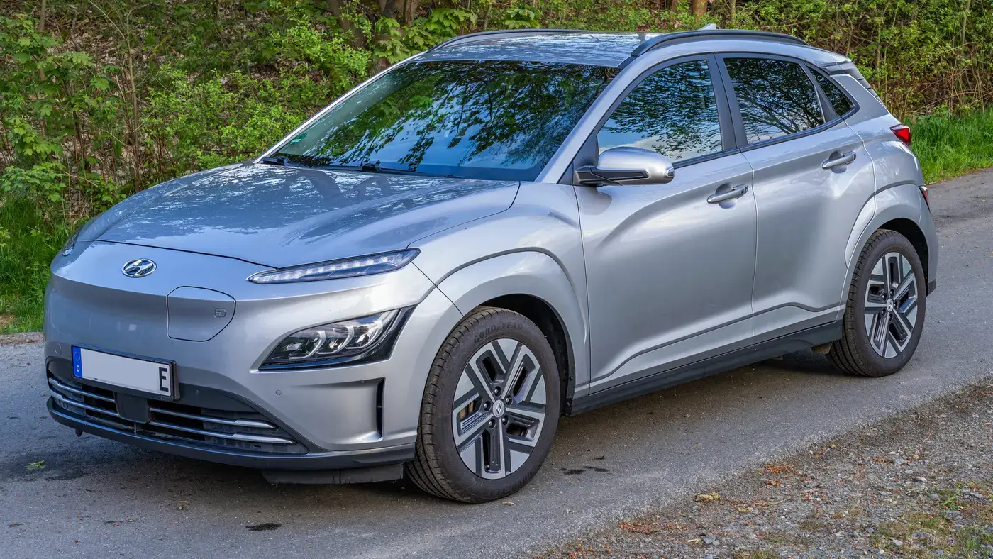 Hyundai Kona Eléctrico, coche eléctrico, visto por fuera