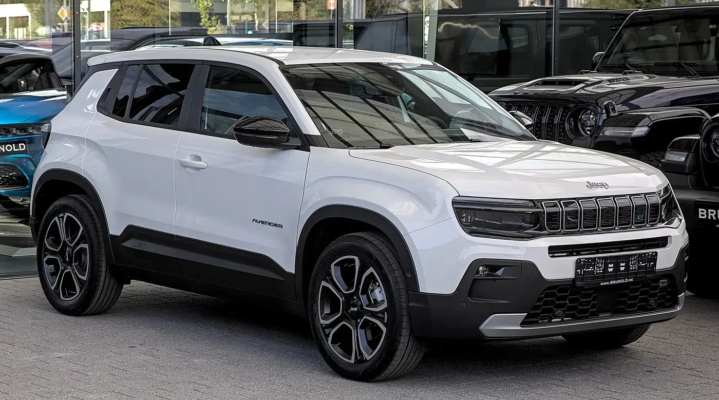 Jeep Avenger, coche eléctrico, visto por fuera