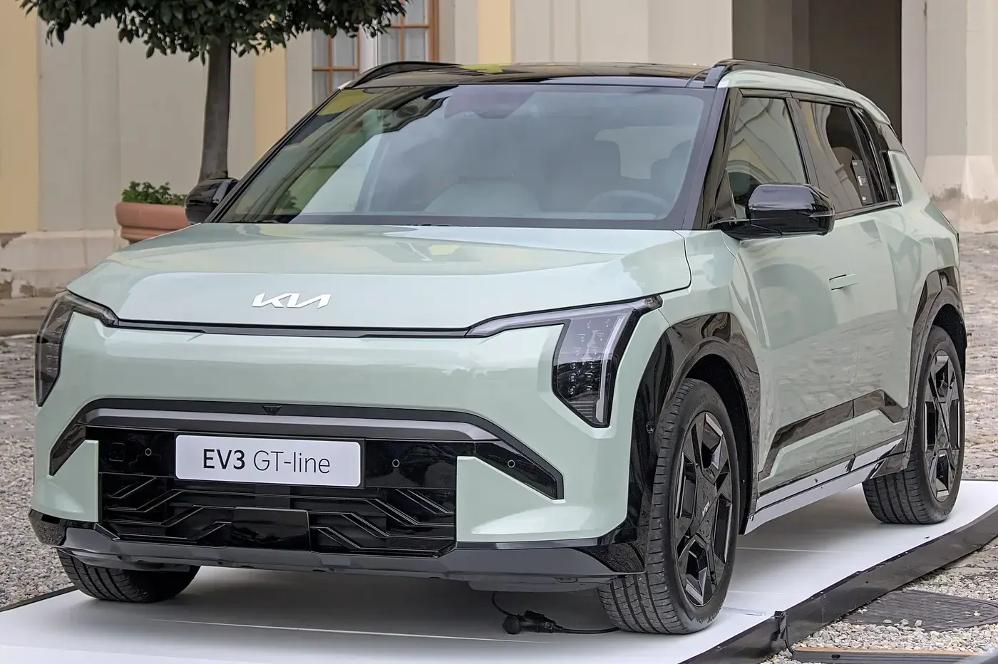 Kia EV3, auto eléctrico, visto por fuera