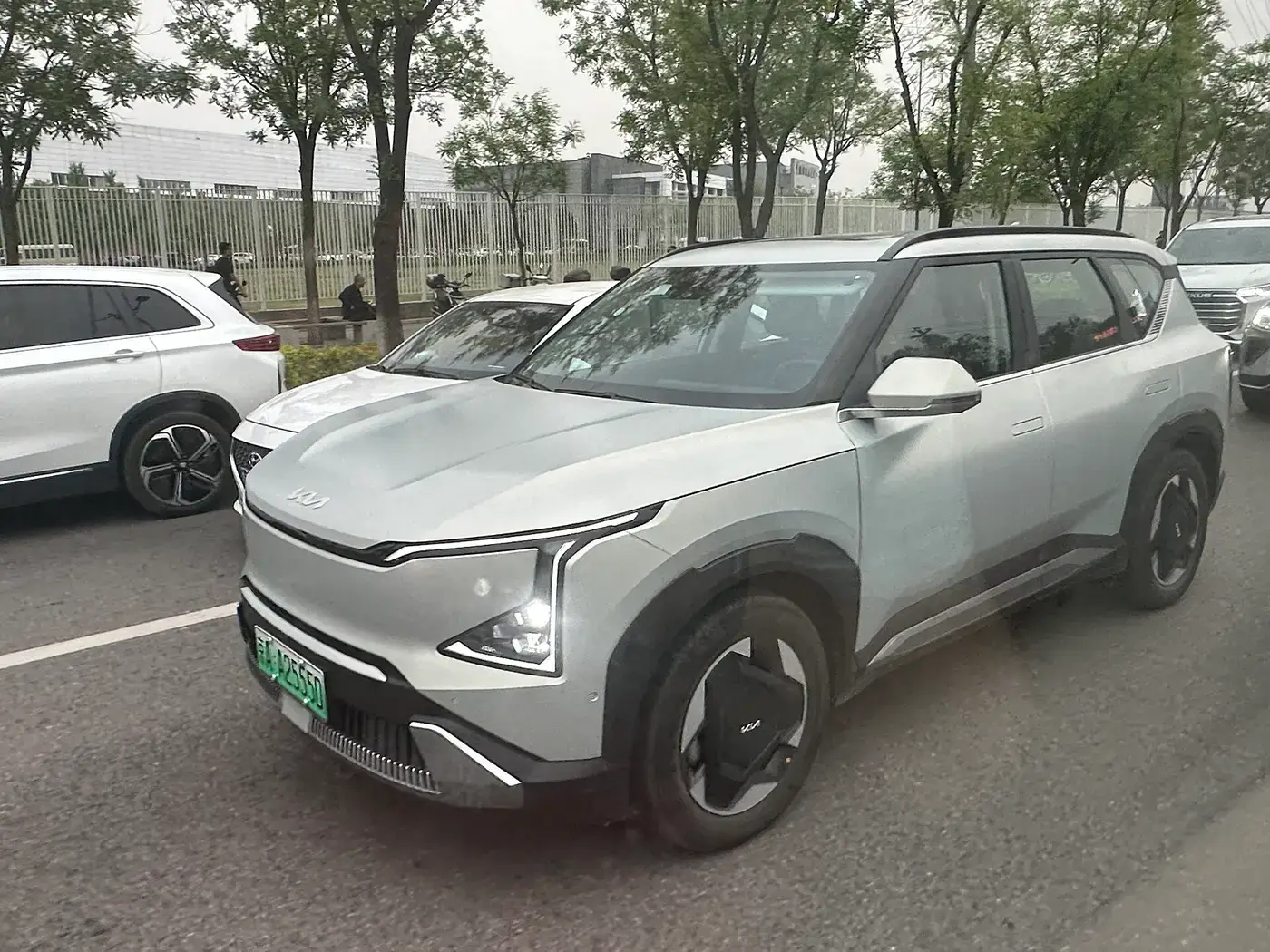 Kia EV5, coche eléctrico, visto por fuera