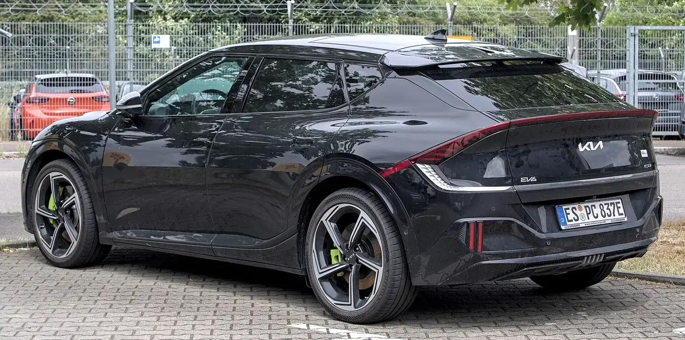 Kia EV6, auto eléctrico, visto por fuera