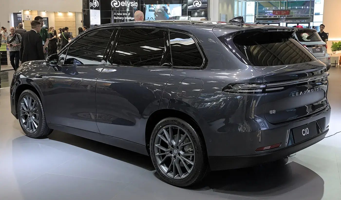 Leapmotor C10, coche eléctrico, visto por fuera