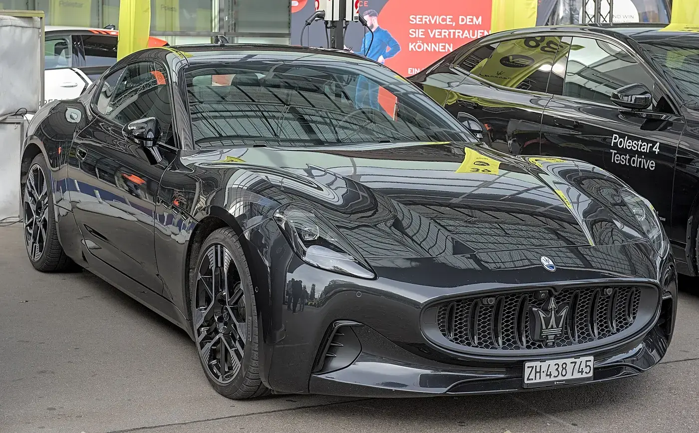 Maserati GranTurismo Folgore, coche eléctrico, visto por fuera
