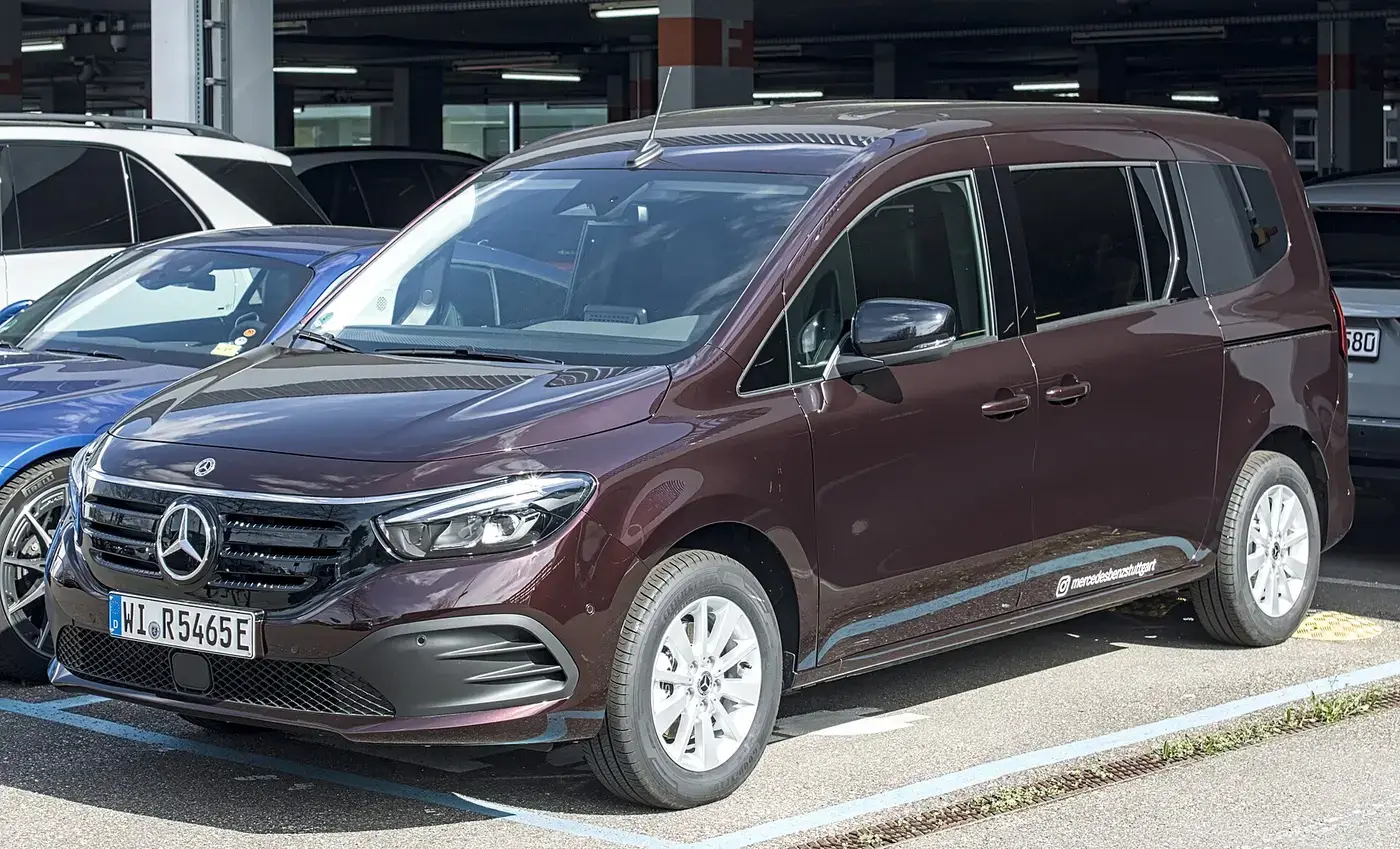 Mercedes-Benz EQT, coche eléctrico, visto por fuera