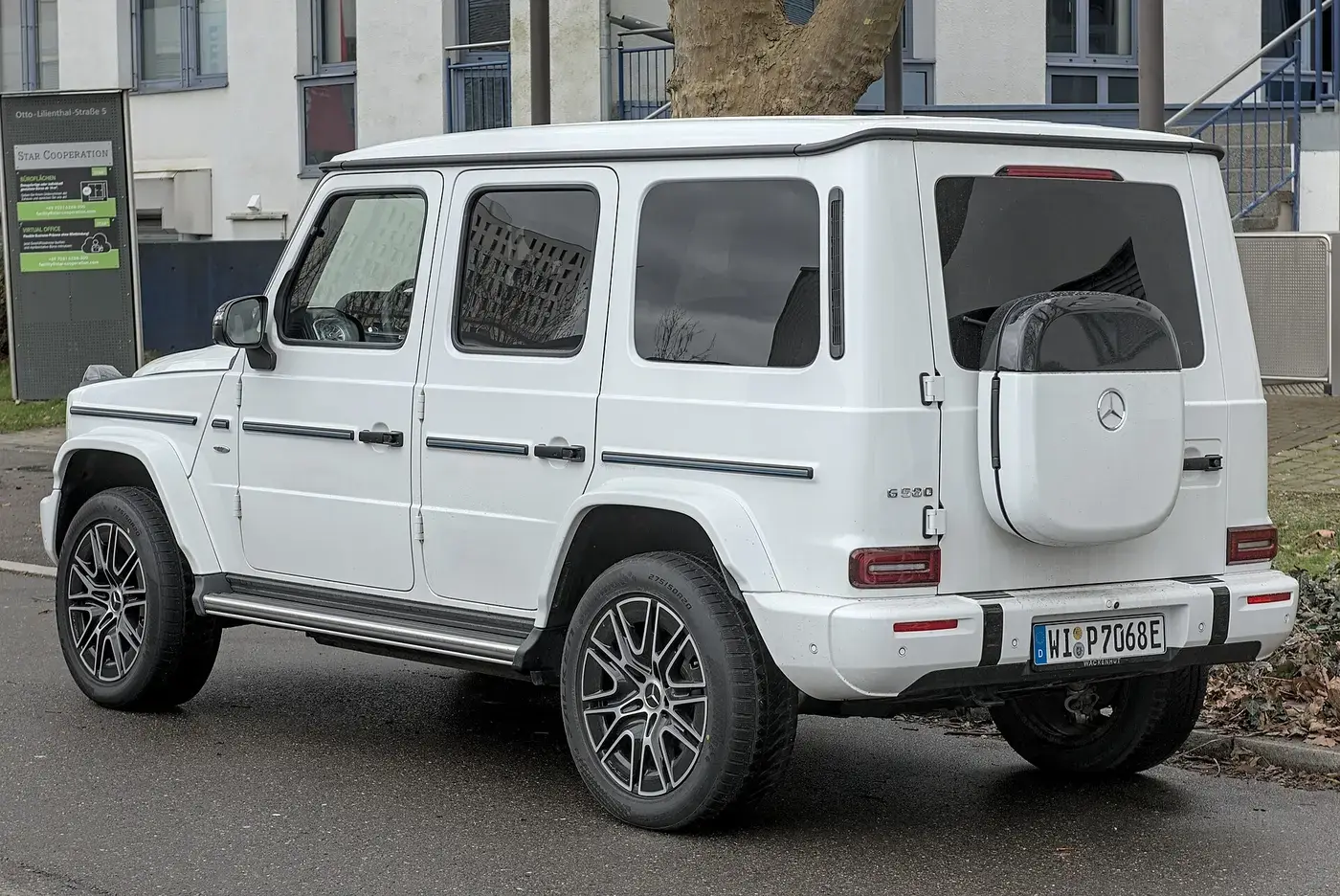 Mercedes-Benz G 580, coche eléctrico, visto por fuera