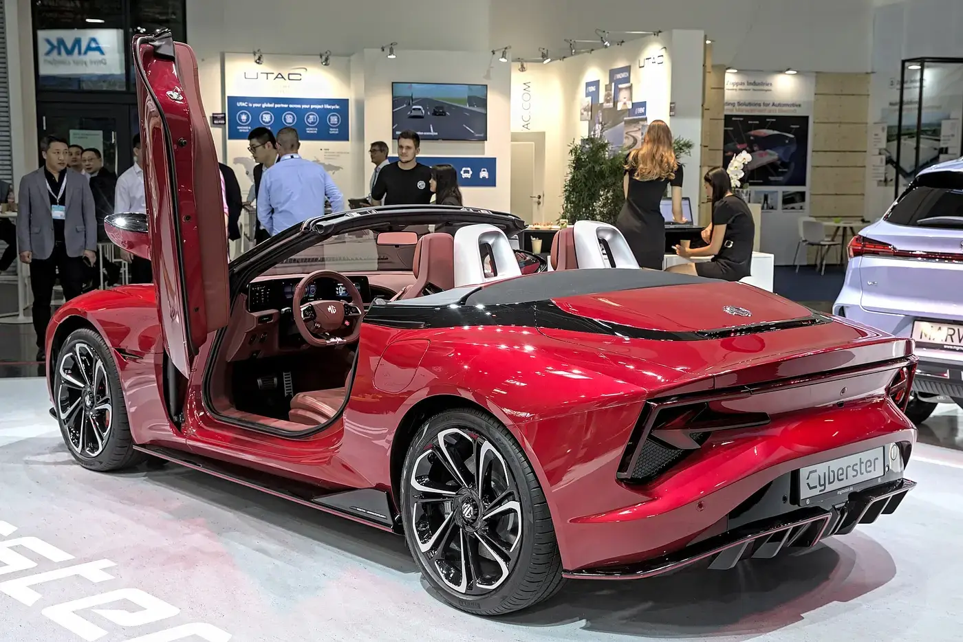 MG Cyberster, auto eléctrico, visto por fuera