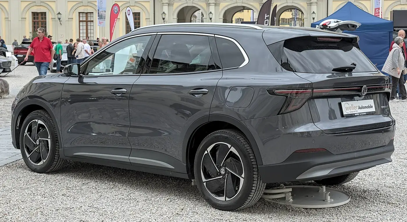 MG S5 EV, coche eléctrico, visto por fuera
