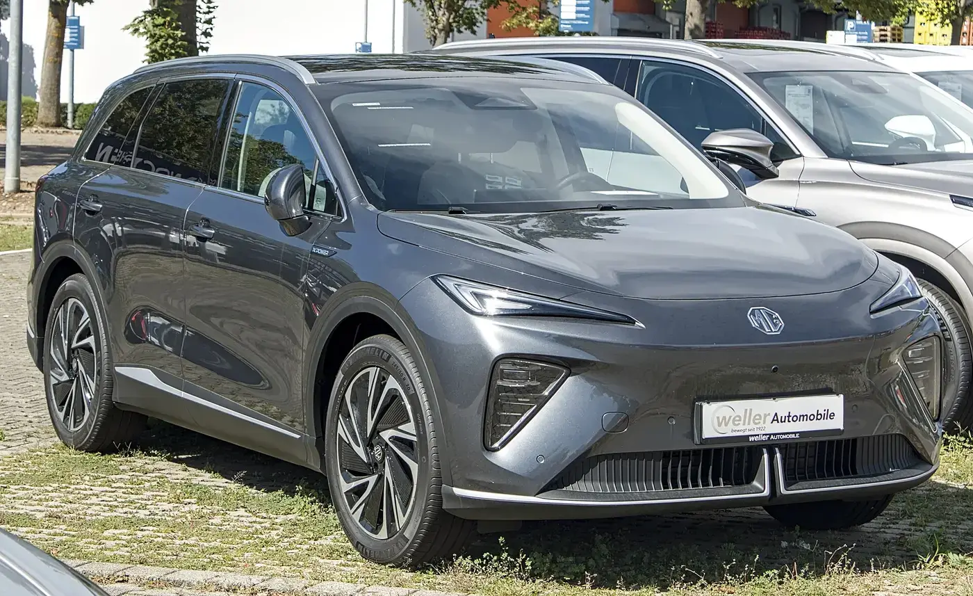 MG S6 EV, coche eléctrico, visto por fuera