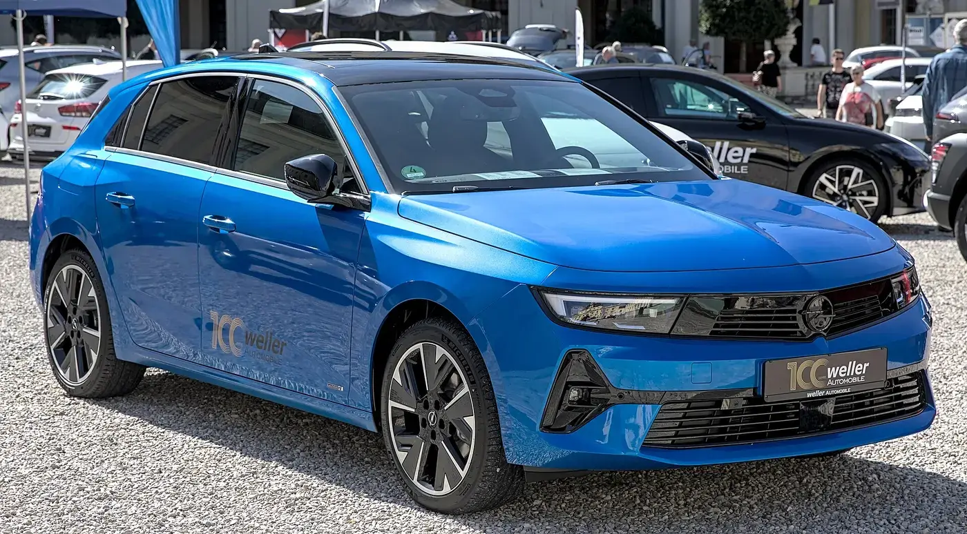 Opel Astra Electric, coche eléctrico, visto por fuera