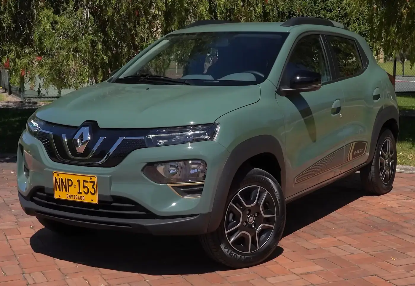 Renault Kwid E-Tech, auto eléctrico, visto por fuera