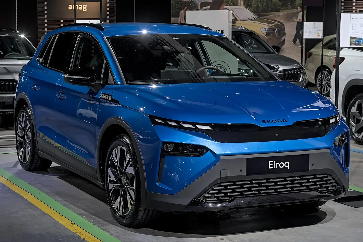 Škoda Elroq, coche eléctrico, visto por fuera