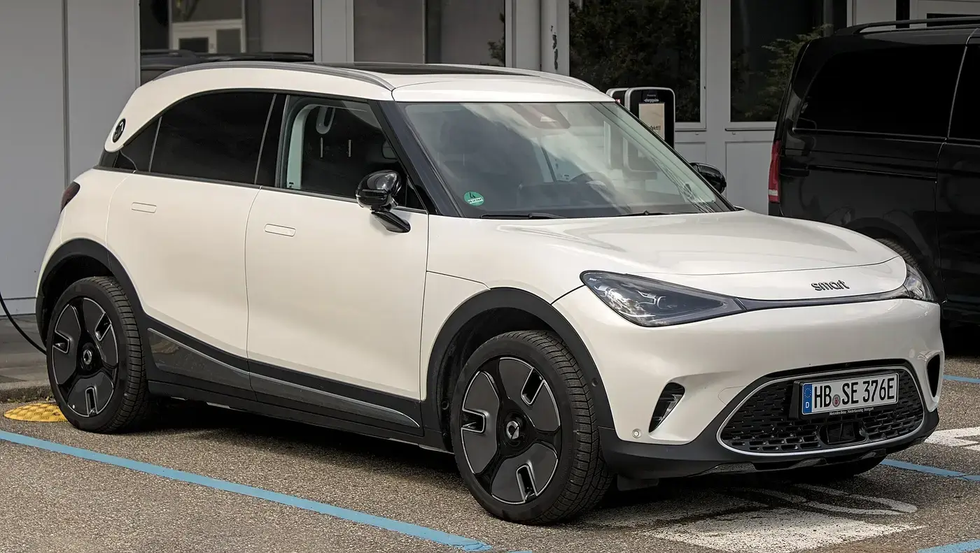 smart #1, coche eléctrico, visto por fuera