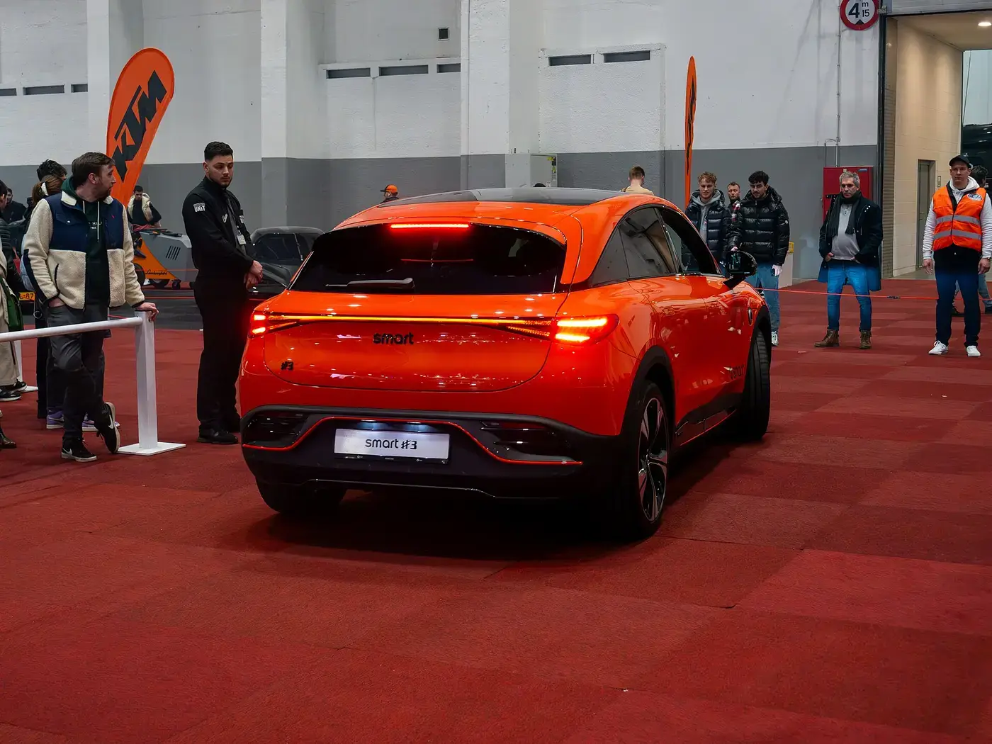 smart #3, coche eléctrico, visto por fuera