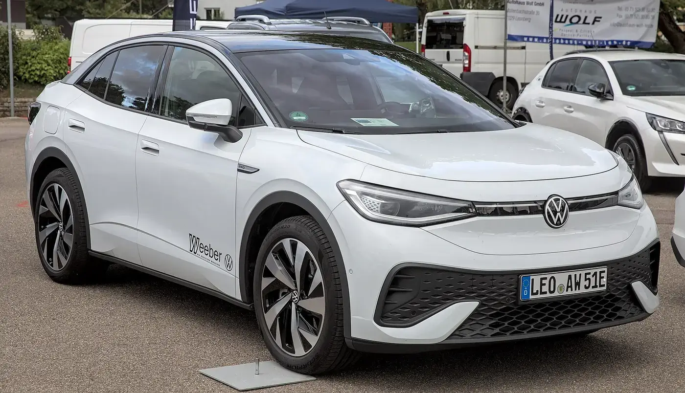 Volkswagen ID.5, coche eléctrico, visto por fuera
