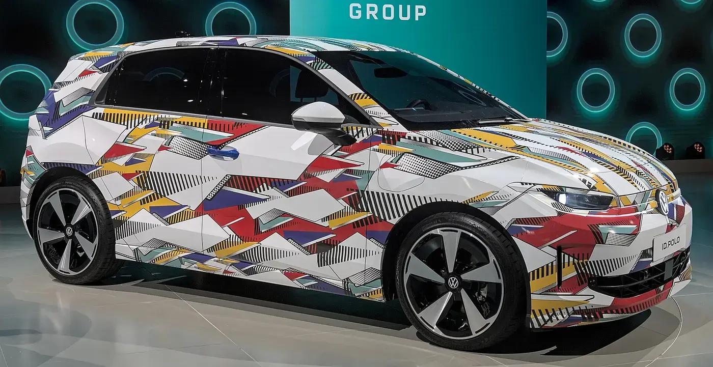 Volkswagen ID. Polo, coche eléctrico, visto por fuera