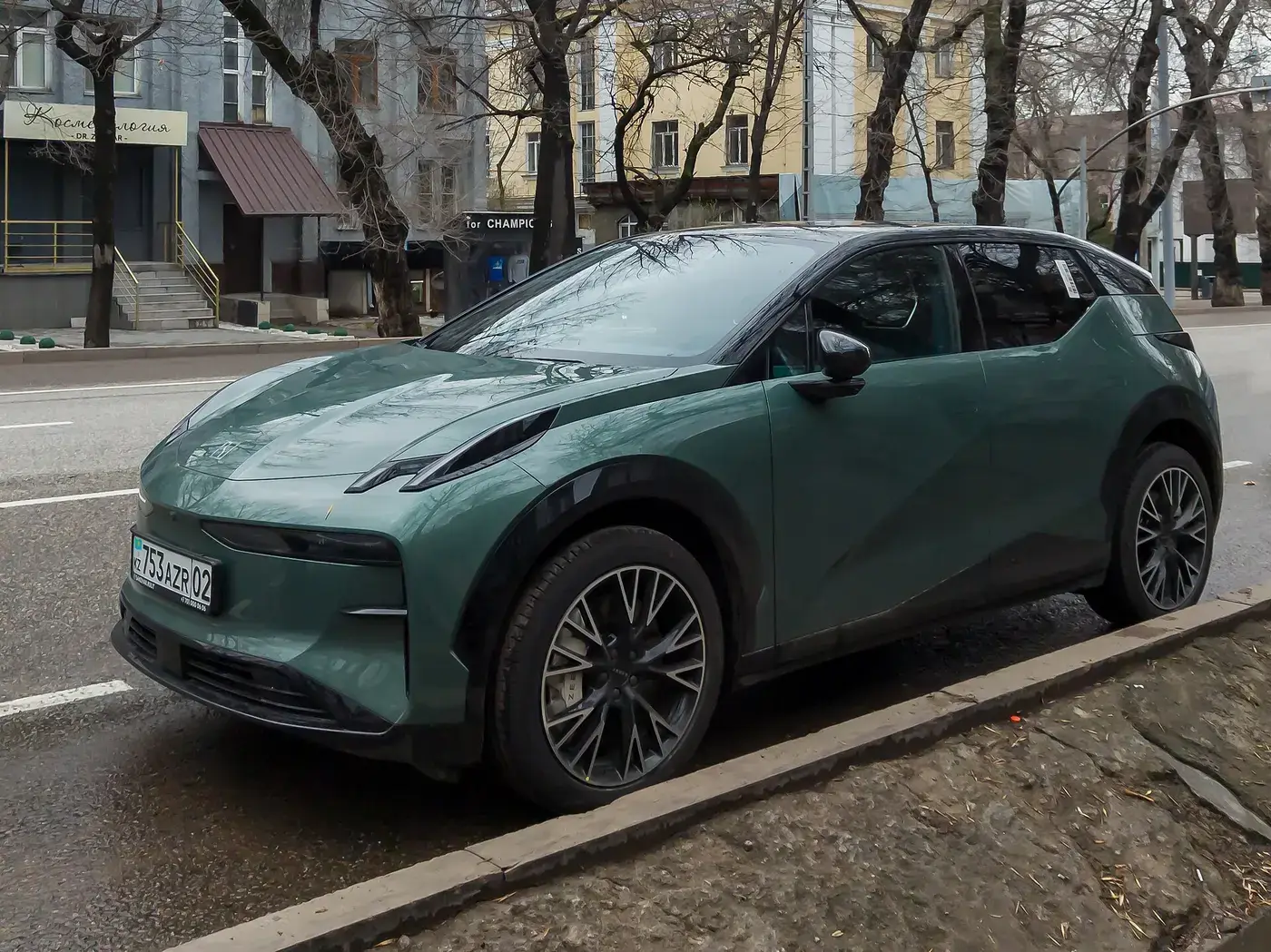 Zeekr X, auto eléctrico, visto por fuera